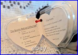 Ty Beanie Baby Original Fortune Panda Bear Retired1997/1998 Tag Errors Rare