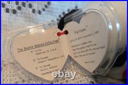 Ty Beanie Baby Original Fortune Panda Bear Retired1997/1998 Tag Errors Rare