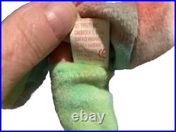 Ty Beanie Baby Original Peace Bear Rare Retired WithMultiple Tag Errors Vtg 1996