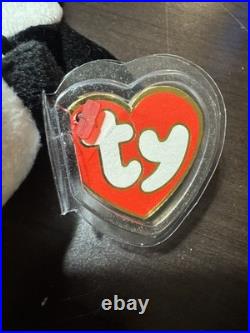 Ty Beanie Baby PEKING RARE 2nd Gen Heart Tag 1st Gen Tush Tag PVC Pellets