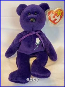 Ty Beanie Baby? PRINCESS Diana Bear 1997 RARE & RETIRED MINT with MINT TAGS