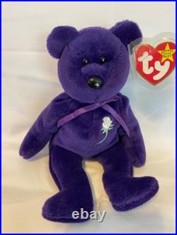 Ty Beanie Baby? PRINCESS Diana Bear 1997 RARE & RETIRED MINT with MINT TAGS