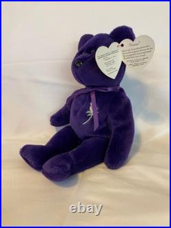 Ty Beanie Baby? PRINCESS Diana Bear 1997 RARE & RETIRED MINT with MINT TAGS