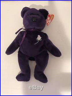 Ty Beanie Baby PRINCESS the (Diana) Bear from 1997 RARE & RETIRED