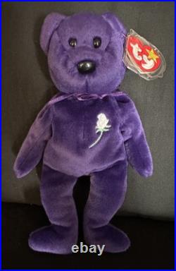 Ty Beanie Baby? PRINCESS the Diana Bear from 1997? RARE & RETIRED? MINT