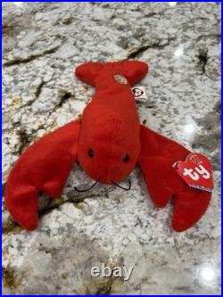 Ty Beanie Baby PUNCHERS The Red Lobster RARE BBOC Beanie Official Club 2005 NWT