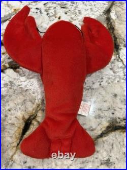 Ty Beanie Baby PUNCHERS The Red Lobster RARE BBOC Beanie Official Club 2005 NWT