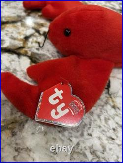 Ty Beanie Baby PUNCHERS The Red Lobster RARE BBOC Beanie Official Club 2005 NWT