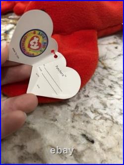 Ty Beanie Baby PUNCHERS The Red Lobster RARE BBOC Beanie Official Club 2005 NWT