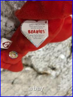 Ty Beanie Baby PUNCHERS The Red Lobster RARE BBOC Beanie Official Club 2005 NWT