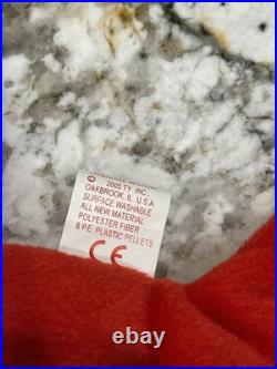 Ty Beanie Baby PUNCHERS The Red Lobster RARE BBOC Beanie Official Club 2005 NWT