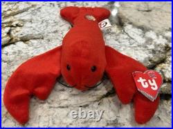 Ty Beanie Baby PUNCHERS The Red Lobster RARE BBOC Beanie Official Club 2005 NWT