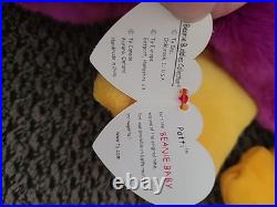 Ty Beanie Baby Patti, The Platypus. 3 Sizes VERY RARE ERRORS