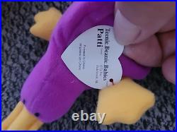 Ty Beanie Baby Patti, The Platypus. 3 Sizes VERY RARE ERRORS
