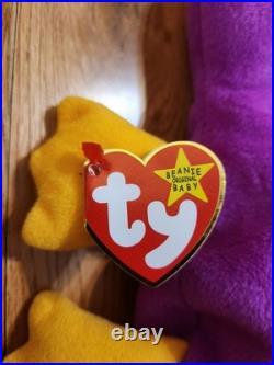 Ty Beanie Baby Patti the Platypus 1993 Retired RARE, PVC Pellets with Errors