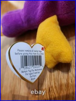 Ty Beanie Baby Patti the Platypus 1993 Retired RARE, PVC Pellets with Errors