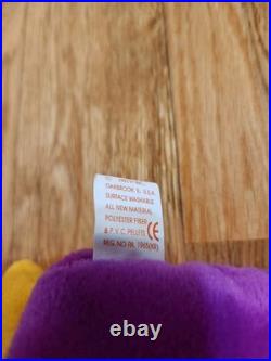 Ty Beanie Baby Patti the Platypus 1993 Retired RARE, PVC Pellets with Errors