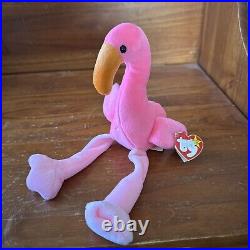 Ty Beanie Baby Pinky the Flamingo 1995 (Rare Collectable)