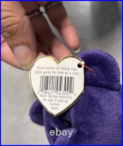 Ty Beanie Baby Princess Diana 1997 Limited Edition Genuine Mint Rare