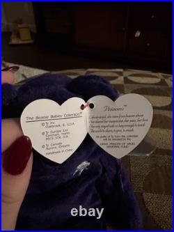 Ty Beanie Baby, Princess Diana 1997 RARE! Errors Read Description, MINT NWT