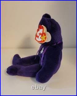 Ty Beanie Baby Princess The Diana Bear 1997 Rare PE Pellets 1st