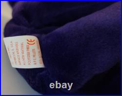 Ty Beanie Baby Princess The Diana Bear 1997 Rare PE Pellets 1st
