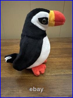 Ty Beanie Baby Puffer the Puffin Retired Mint 1997 withcase ORIGINAL RARE RETIRED