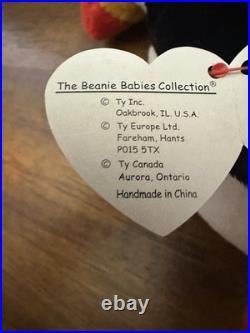 Ty Beanie Baby Puffer the Puffin Retired Mint 1997 withcase ORIGINAL RARE RETIRED