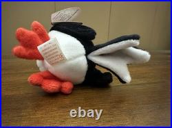 Ty Beanie Baby Puffer the Puffin Retired Mint 1997 withcase ORIGINAL RARE RETIRED