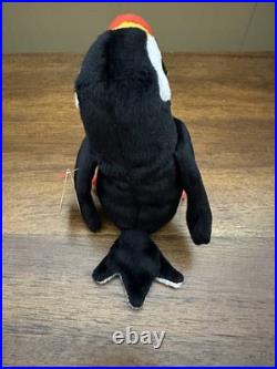 Ty Beanie Baby Puffer the Puffin Retired Mint 1997 withcase ORIGINAL RARE RETIRED