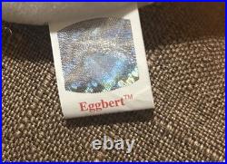 Ty Beanie Baby RARE Eggbert Chick in Egg With Gasport Hang Tag 1998 1999