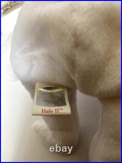 Ty Beanie Baby RARE Halo II 2000 With Errors