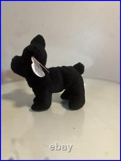 Ty Beanie Baby RARE Retired Scottie The Dog 15 June 1996 Style 4102 With Errors