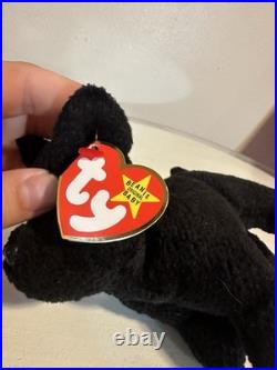 Ty Beanie Baby RARE Retired Scottie The Dog 15 June 1996 Style 4102 With Errors