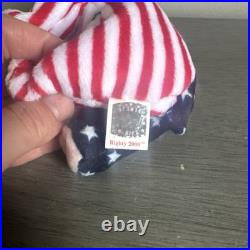 Ty Beanie Baby RIGHTY 2000 Elephant MAJOR TAG ERRORS 7-4-2000 RARE