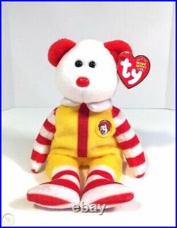 Ty Beanie Baby RONALD MCDONALD the Bear (2004 Convention ULTRA RARE Exclusive)