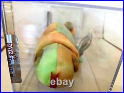 Ty Beanie Baby Rainbow The Chameleon 1997 RARE TUSH TAG STAMP