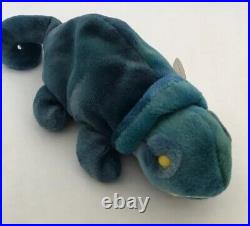 Ty Beanie Baby Rainbow The Chameleon Rare RetiredCollectable