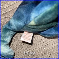 Ty Beanie Baby Rainbow the Chameleon VERY RARE First Run Tag Errors Iggy Fabric