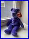 Ty-Beanie-Baby-Rare-1st-Gen-Violet-Old-Face-OF-Teddy-TBB-Authenticated-MWCT-01-sl