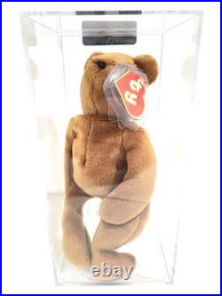 Ty Beanie Baby Rare 2nd 1st Gen Brown Old Face OF Teddy TBB Authenticated MWNMT