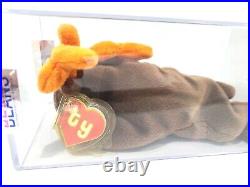 Ty Beanie Baby Rare 2nd 1st Gen Chocolate TBB Authenticated MWMT-MQ