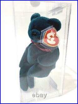 Ty Beanie Baby Rare 3rd 1st Gen NF New Face Jade Teddy TBB Authenticated MWCT