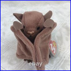 Ty Beanie Baby- Rare Batty 1996, Retired, PVC Pellets, Mint