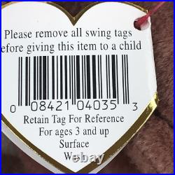 Ty Beanie Baby- Rare Batty 1996, Retired, PVC Pellets, Mint