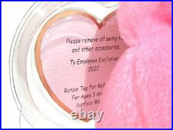 Ty Beanie Baby Rare Billionaire #10 Bear Signed PBBags Authenticated MWMT-MQ