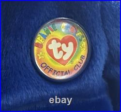 Ty Beanie Baby Rare Clubby 1998 with Errors NWT Ty Beanie Baby Rare Clubby 1998 with Errors NWT