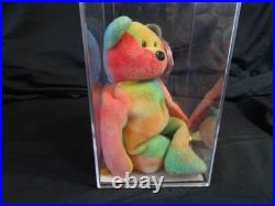 Ty Beanie Baby Rare Garcia Bear 3rd/2nd Gen Authenticated Mwmt Mq