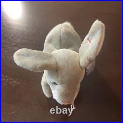 Ty Beanie Baby Rare & Retired Nibbly with Swing Tag Errors