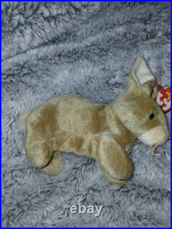 Ty Beanie Baby Rare & Retired Nibbly with Swing Tag Errors Ty Beanie Baby Rare & Retired Nibbly with Swing Tag Errors